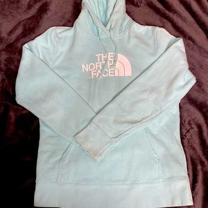 Hoodie blue the North face